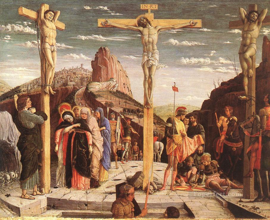 Crucifixion painter Andrea Mantegna religious Christian Oil Paintings